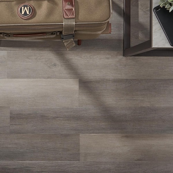 Cippia Oak Studio 12 MIL x 6 in. W x 48 in. L Click Lock Waterproof Luxury Vinyl Plank Flooring (23.45 sq. ft./Case)