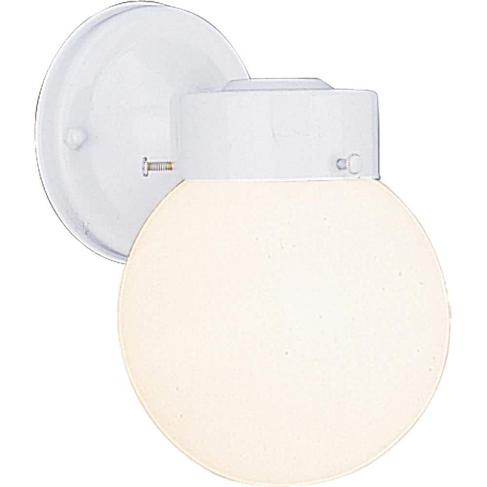 1-Light White Outdoor Wall Mount Sconce price history on PriceWatchPro