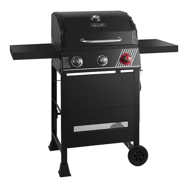 In het algemeen stropdas periode Dyna-Glo 3-Burner Propane Gas Grill in Matte Black with TriVantage  Multi-Functional Cooking System DGH353CRP - The Home Depot