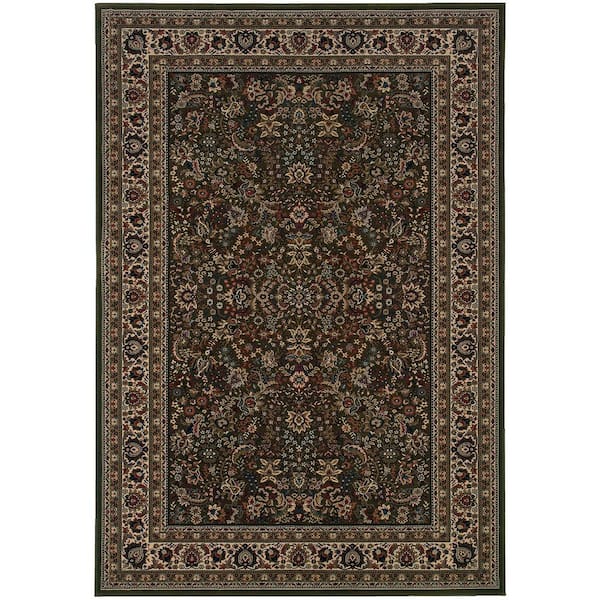 Westminster Green 4 ft. x 6 ft. Area Rug