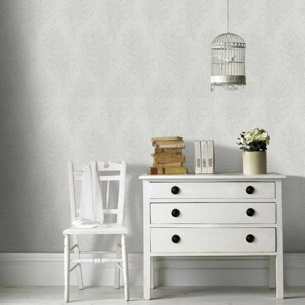 Graham & Brown Dove Quill Wallpaper