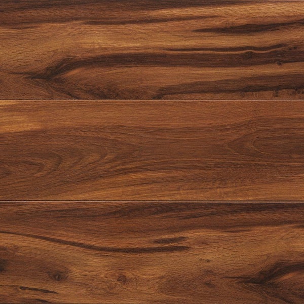 Home Decorators Collection High Gloss Kapolei Koa 12 mm Thick x 5-9/16 in. Wide x 47-3/4 in. Length Laminate Flooring (885.60 sq. ft./pallet)