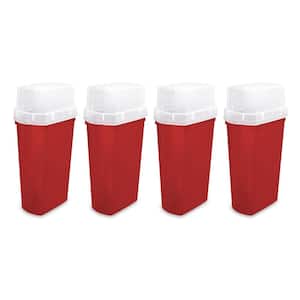 33 Gal. 30 in. Holiday Gift Wrapping Paper Storage Box with Lid (4-Pack)