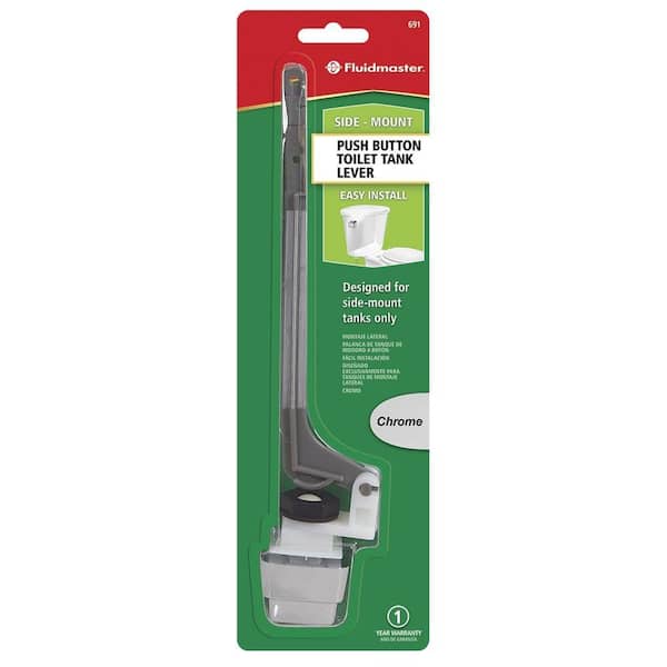 Push Button Trip Lever in Chrome