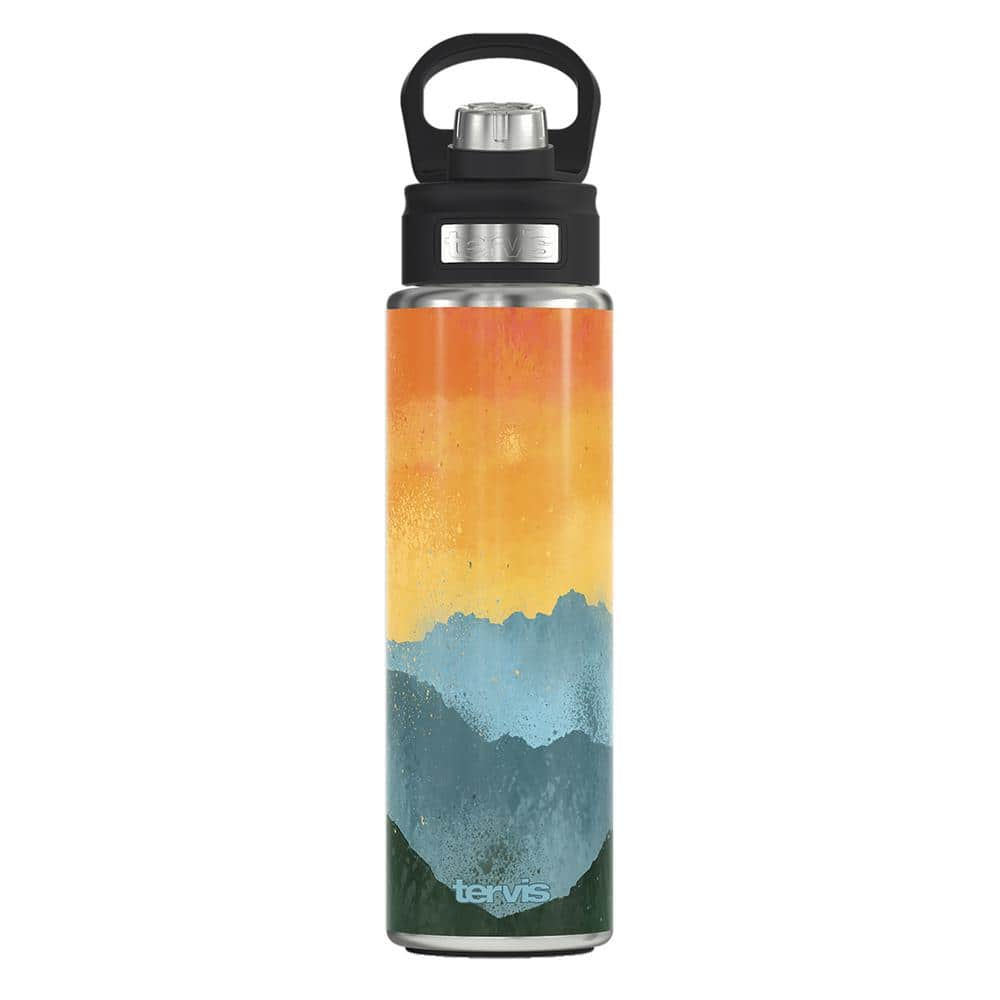 HydraPeak 24oz Wide Mouth Stainless Steel Water Bottle Peach