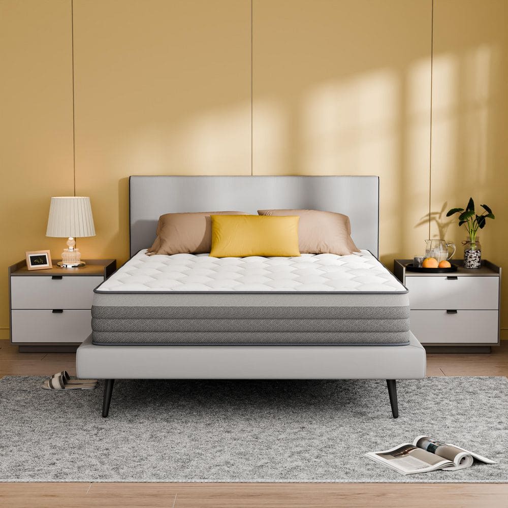 Hybrid Series Queen Medium Cooling Memory Foam 8 in. Bed-in-a-Box Mattress