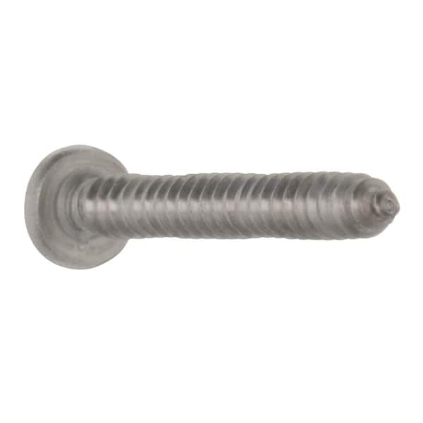 18-8 Stainless Steel Metal Screw, Pan Head, Square Drive Self Tapping Thread Type Point