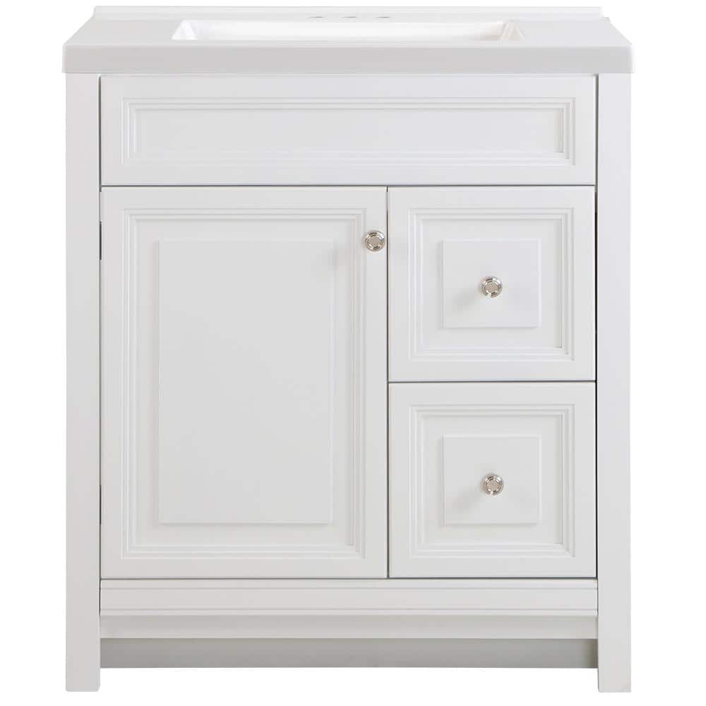 Home Decorators Collection Brinkhill 31 in. W x 22 in. D Bath Vanity in ...