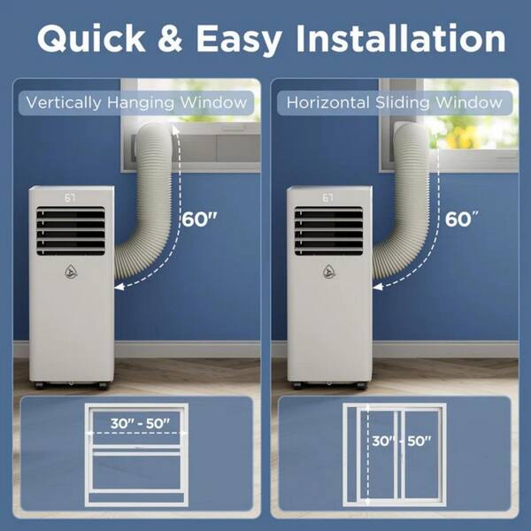 thumbnail image 2 of Costway 10000 BTU Portable Air Conditioner 3-in-1 – Remote, Dehumidifier, Fan 2 of 3