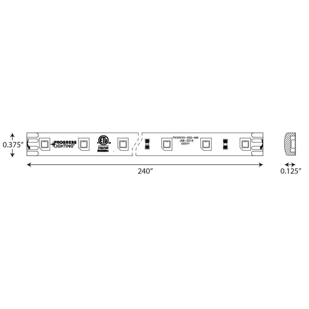 20' Soft White LED Tape Light Reel for Kitchens and Bathrooms