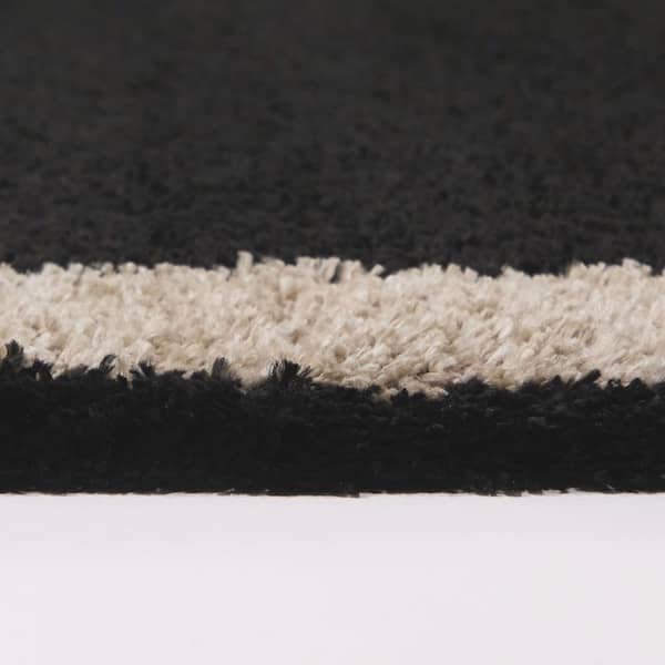 Rohan 5 ft. x 7 ft. Black/Beige Area Rug