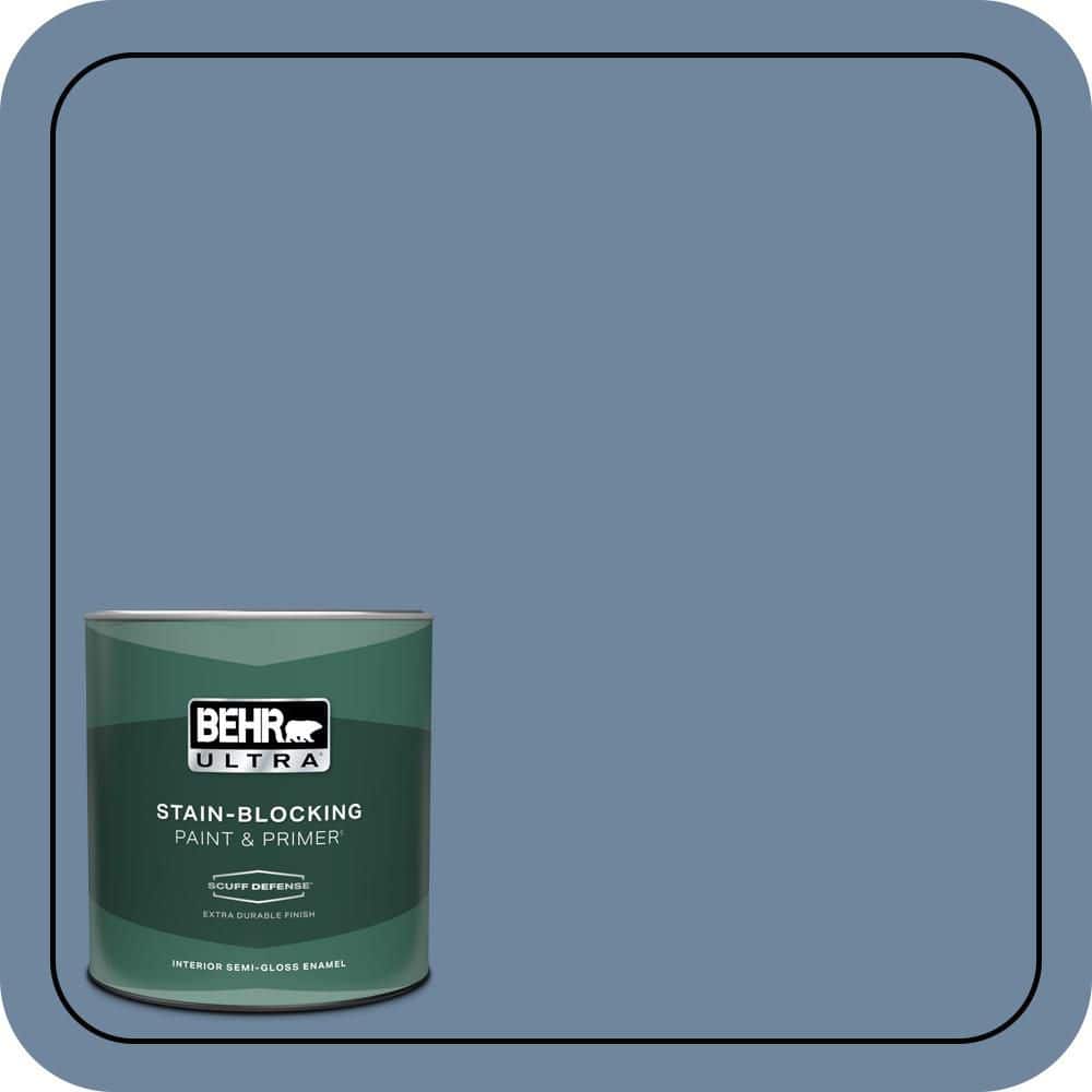 1 qt. #S520-5 Thundercloud Extra Durable Semi-Gloss Enamel Interior Paint & Primer price history on PriceWatchPro