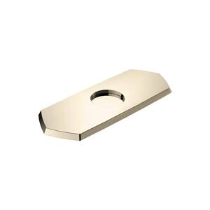 Locarno 7 in. Base Plate in Polished Nickel