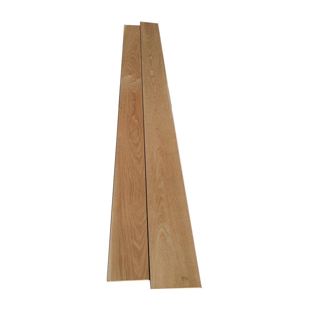 Swaner Hardwood 0.31 in. x 7.5 in. x 48 in. Unfinished White Oak Riser ...