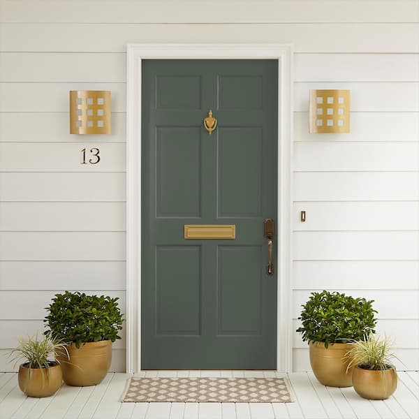 BEHR PREMIUM 1 qt. #N410-7 North Woods Semi-Gloss Enamel Interior