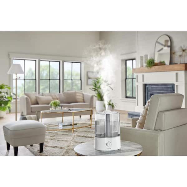 Vissani 1 Gal. Ultrasonic Humidifier 360 Degree Turning Dual