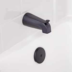 Tub Spout with Diverter, Matte Black