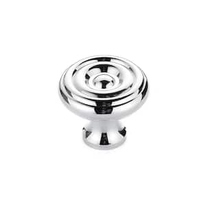 Laval Collection 1-1/4 in. (32 mm) Chrome Traditional Cabinet Knob