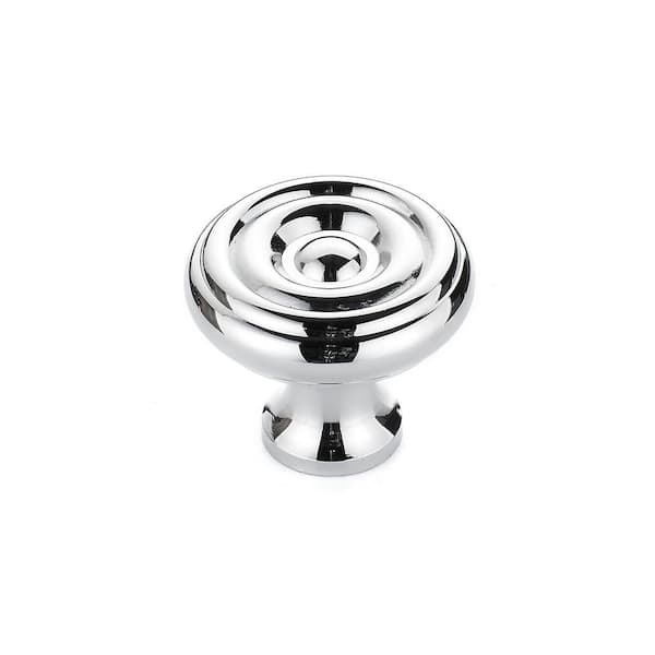 Laval Collection 1-1/4 in. (32 mm) Chrome Traditional Cabinet Knob