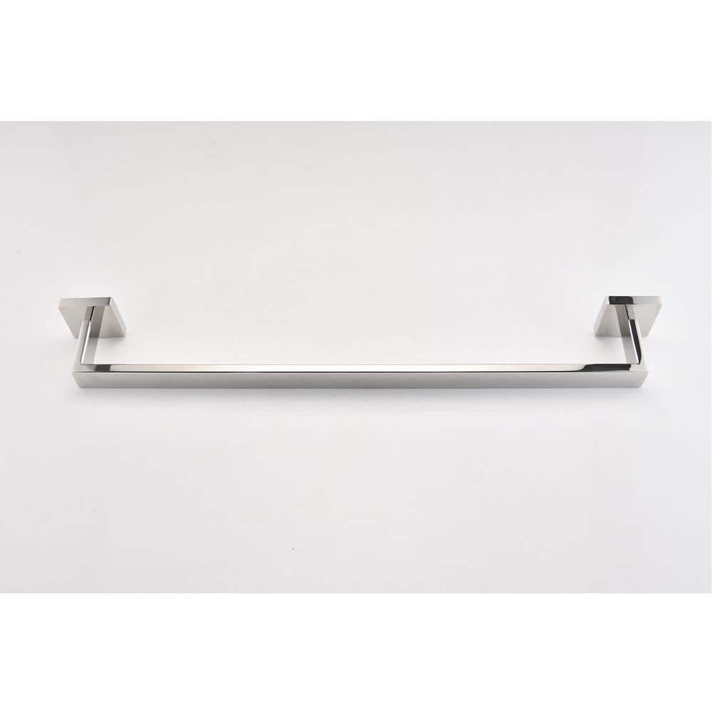 Chrome 8-Piece Stainless Steel Bathroom Hardware Set