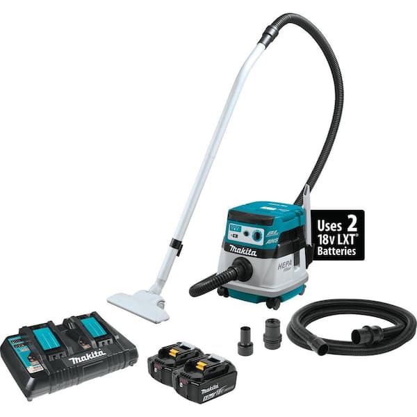 Makita 18Volt X2 LXT 36Volt Brushless Cordless 2.1 Gal. HEPA Filter