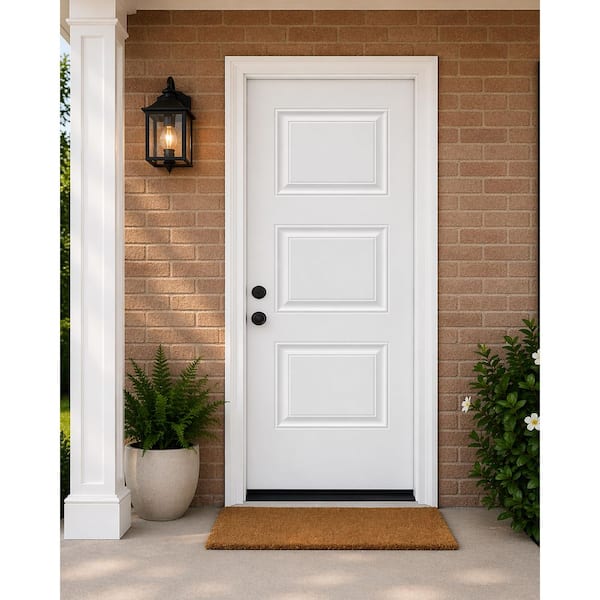 GENESIS ENTRIES 32 in. x 80 in. Right-Hand/Inswing 3 Equal Panel