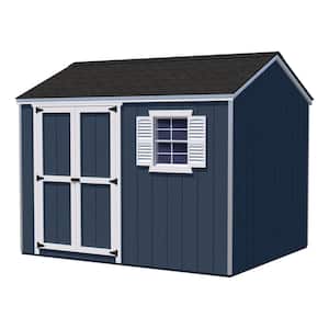 Value Workshop 10 ft. x 10 ft. Outdoor Wood Storage Shed Precut Kit with Operable Window (100 sq. ft.)