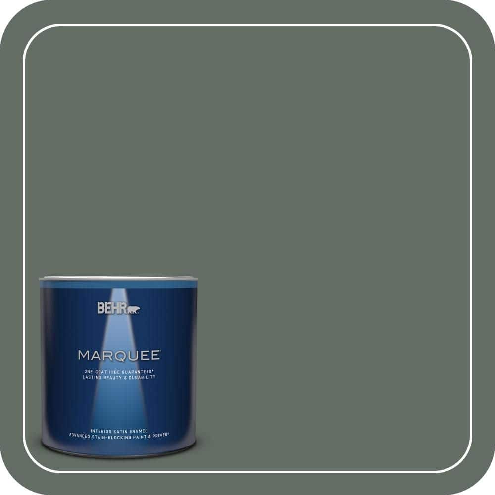 1 qt. #700F-6 Dense Shrub Satin Enamel Interior Paint & Primer price history on PriceWatchPro