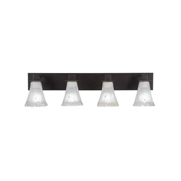 Unbranded Aspen 6.25 in. 1-Light Dark Granite Vanity Light
