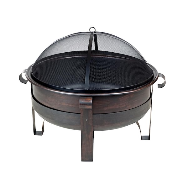 Fire Sense Cornell 35 in. Outdoor Round Fire Pit