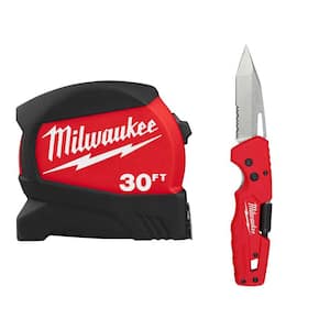 Milwaukee 25 ft. x 1-5/16 in. Gen II STUD Tape Measure with 17 ft