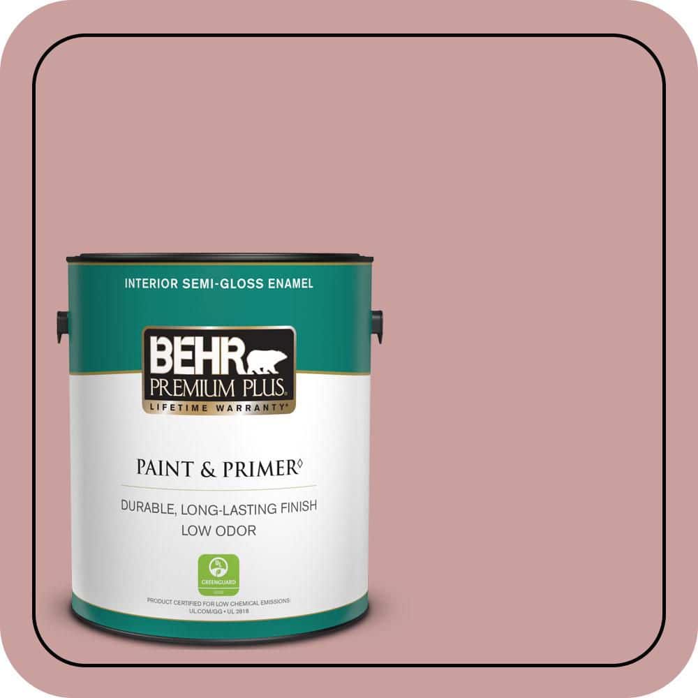1 gal. #MQ1-13 Lady Guinevere Semi-Gloss Enamel Low Odor Interior Paint & Primer price history on PriceWatchPro