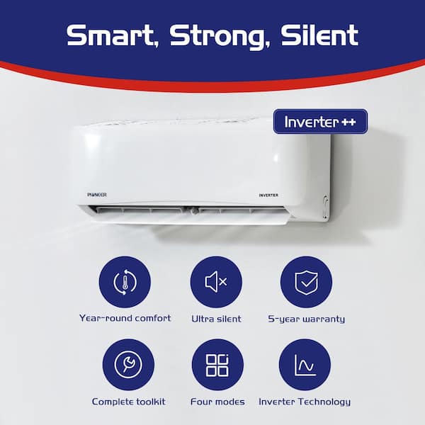 Pioneer 12k Mini Split Pioneer 12000 BTU Floor Mini-Split Air