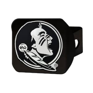 NCAA Florida State University Class III Black Hitch Cover with Chrome Emblem
