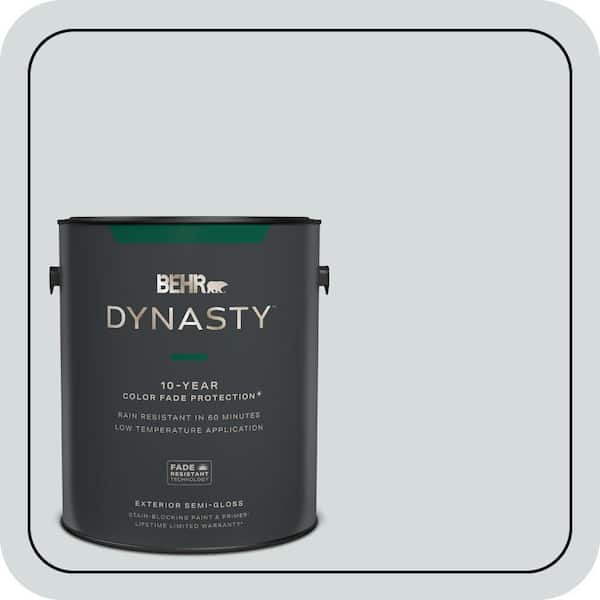 BEHR DYNASTY 1 gal. Home Decorators Collection #HDC-CT-16 Billowing Clouds Semi-Gloss Enamel Exterior Stain-Blocking Paint & Primer