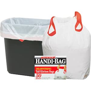 13 Gal. Drawstring Trash Bags (50 Per Box)