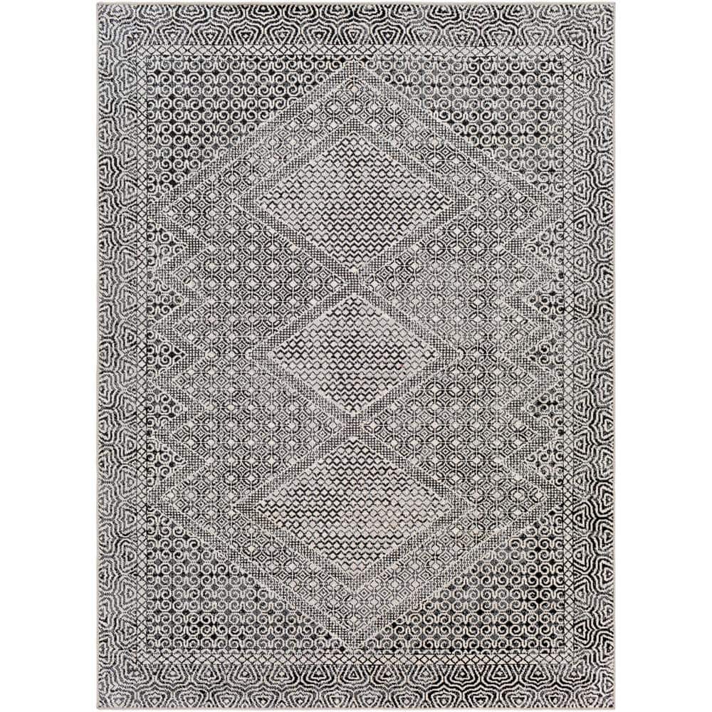  Artistic Weavers Lavadora Bohemian Medallion Washable Area Rug,7'10  x 10',Light Gray : Home & Kitchen