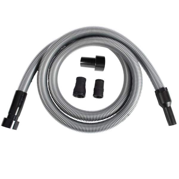 Cen-Tec 10 ft. Shop Vacuum Hose and Swivel Adapter with Universal Power Tool Adapter Set for Wet/Dry Vacuums