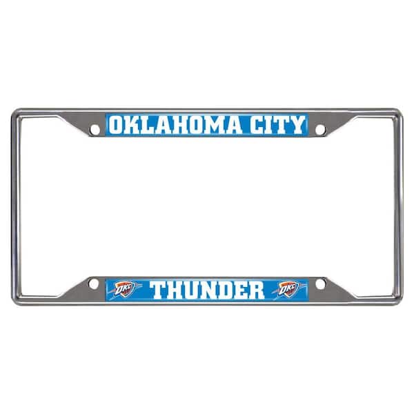 FANMATS NBA Oklahoma City Thunder License Plate Frame