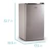 BLACK+DECKER 3.1 cu. ft. 2 Door Mini Fridge with True Freezer in White  BCRDK32W - The Home Depot