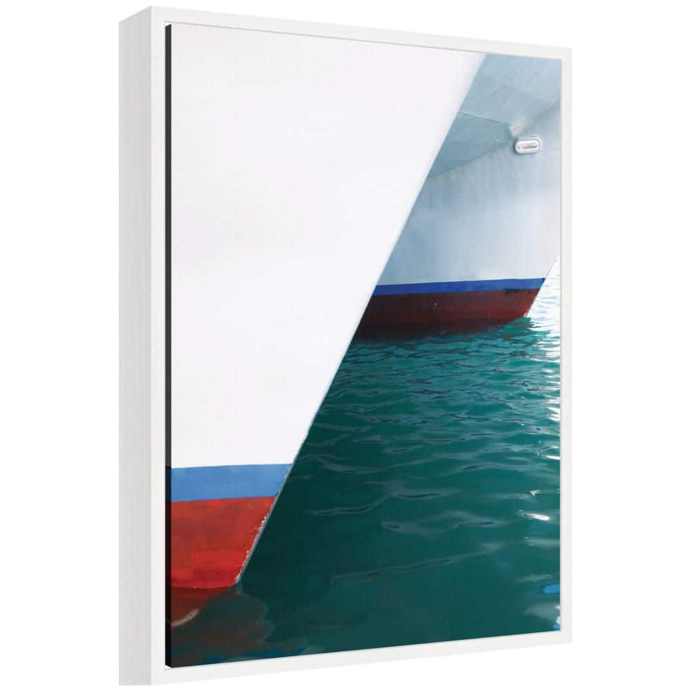 "Sylvie ""Sailing Across Costal Waters"" by Alicia Abla Beach Framed Art Print 24 in. x 18 in." price history on PriceWatchPro