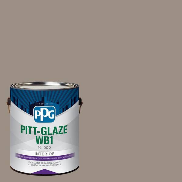 Pitt-Glaze 1 gal. PPG14-02 Nut Shell Eggshell Interior Waterborne 1-Part Epoxy