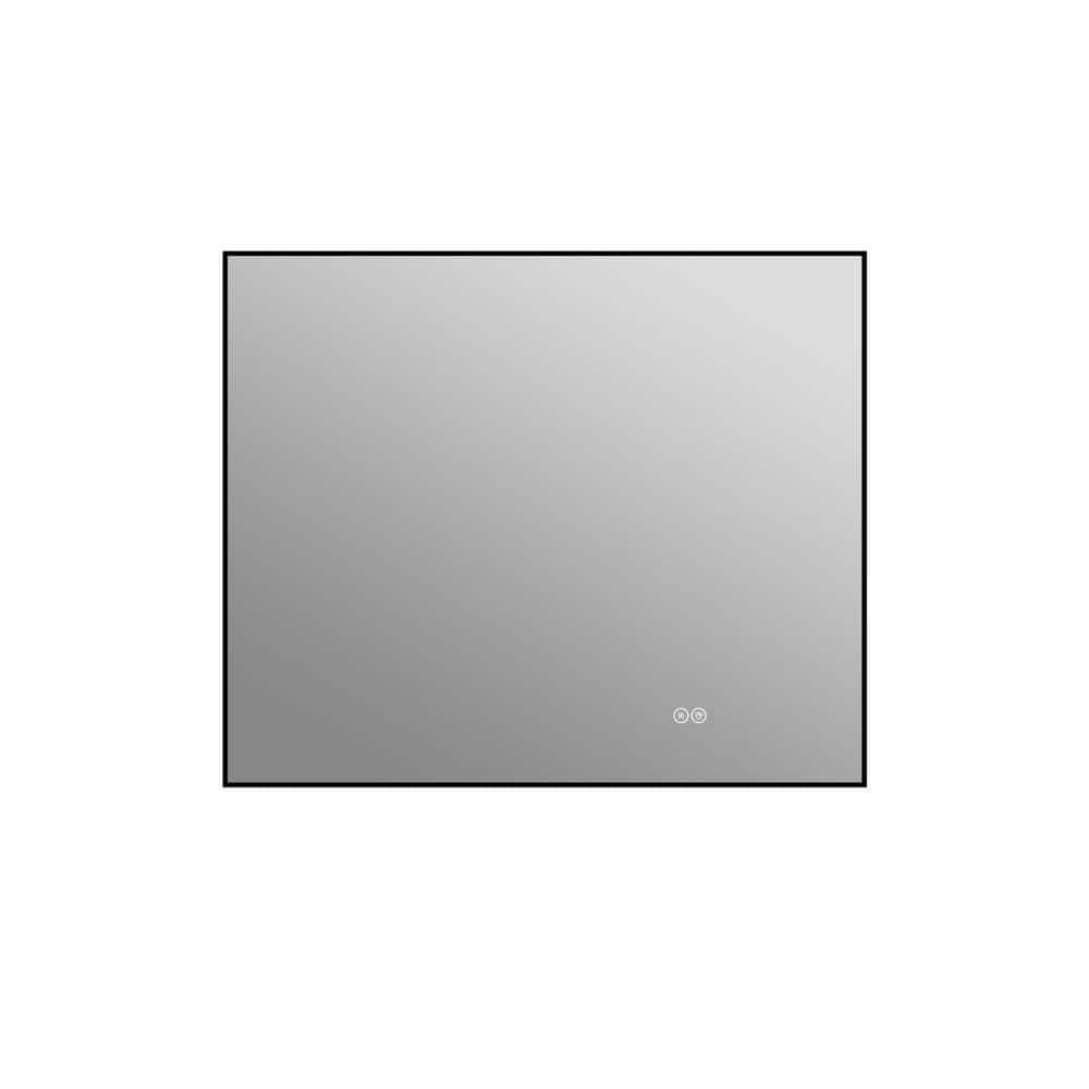 "30"" x 36"" LED Bathroom Mirror with Lights, Aluminum Frame Backlit Rectangle Wall Mounted Vanity Mirror Anti-Fog Dimmable" price history on PriceWatchPro