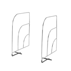 Sorbus Acrylic Shelf Divider (6-Pack) ACR-SHLD6 - The Home Depot