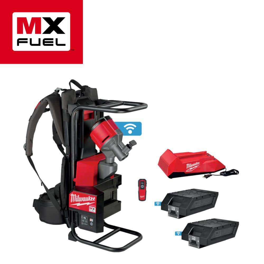 Milwaukee MX FUEL Lithium-Ion Cordless Concrete Vibrator Kit with (2)  Batteries and Charger MXF371-2XC - The Home Depot