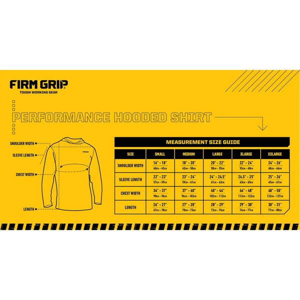 FIRM GRIP - Men's Medium Veil Camo Performance Long Sleeved Hooded Shirt