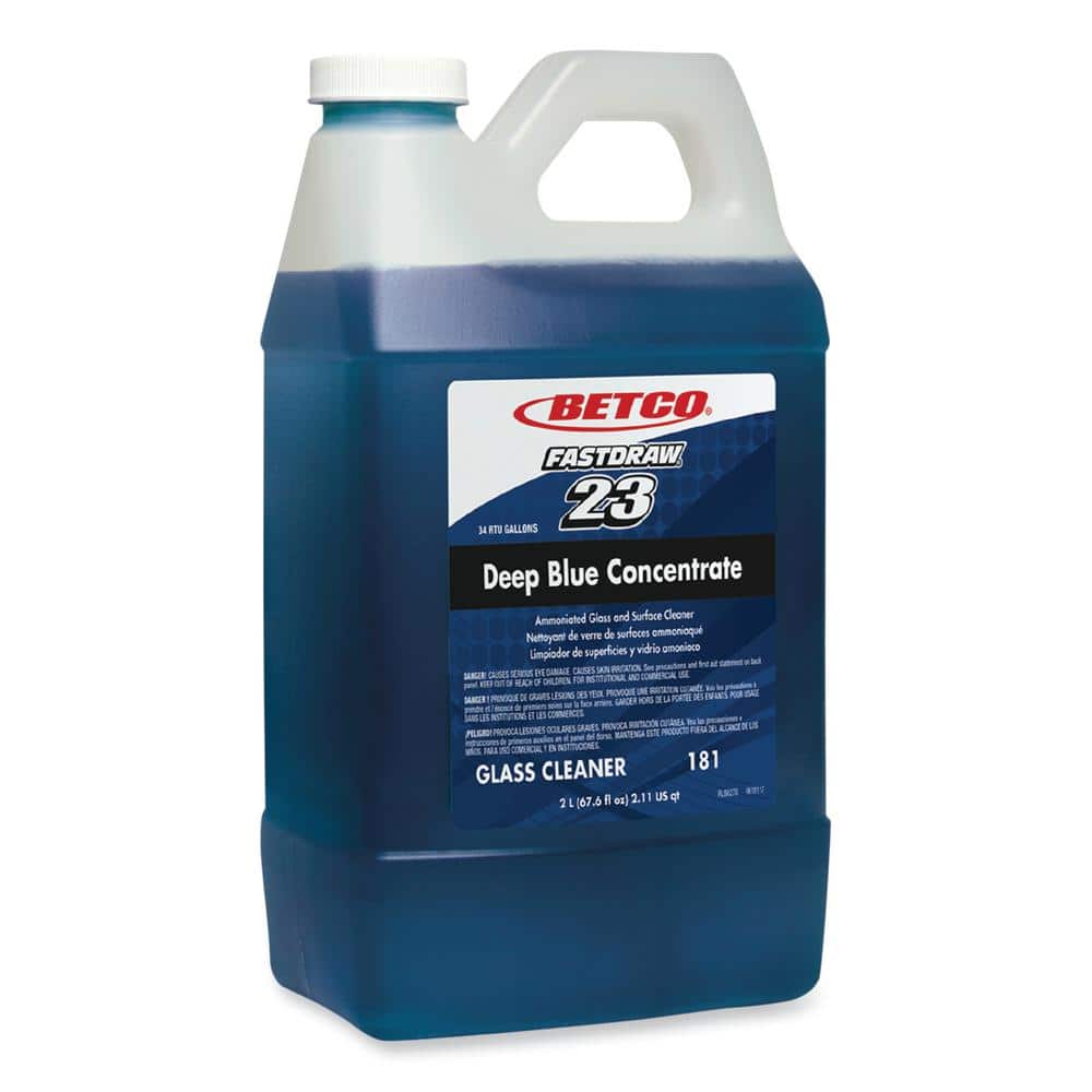 Betco 67.63 oz. Deep Blue Surface and Glass Cleaner, Bottle (4-Pack) -  BET1814700