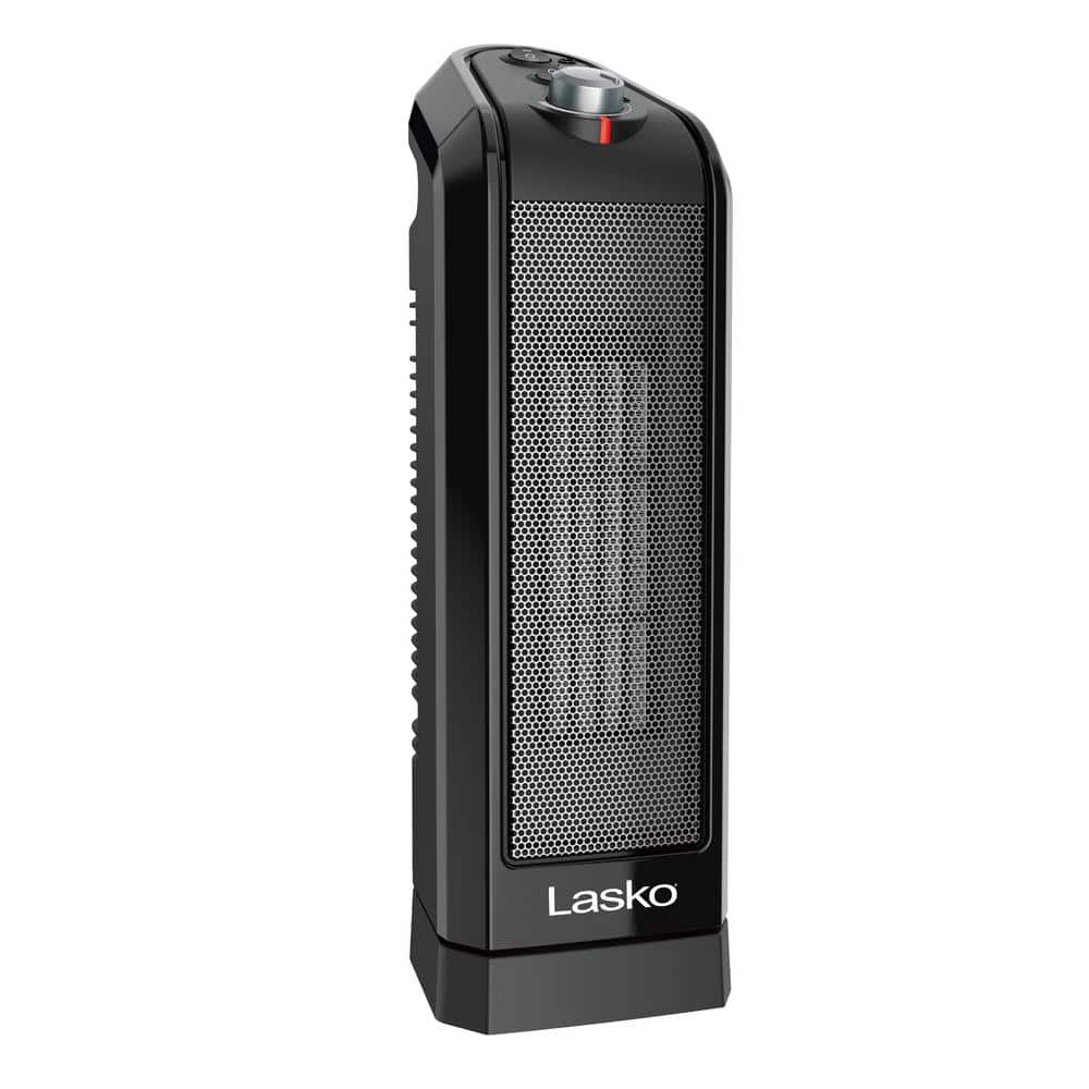 Lasko 1500Watt Electric Ceramic Tower Space Heater for Tabletop or
