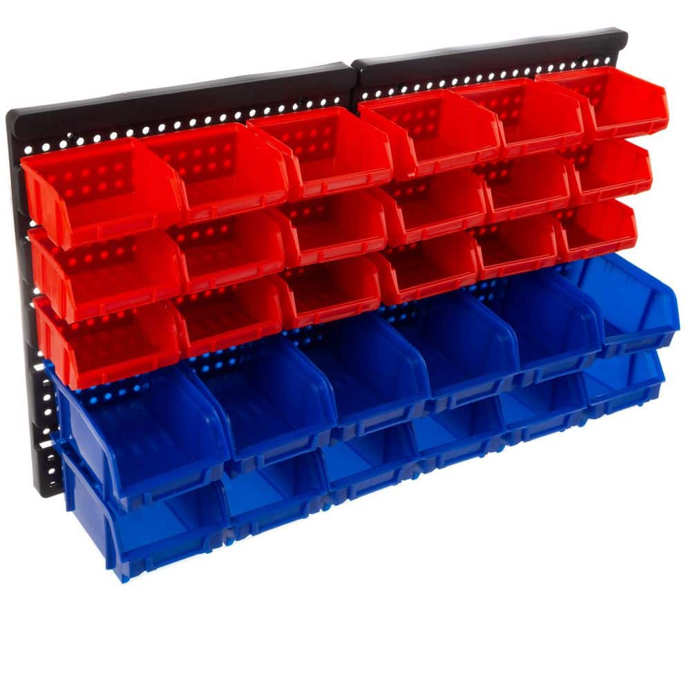 Stalwart 7.125 in. H x 14.875 in. W Pegboard Bin 75-92226 - The