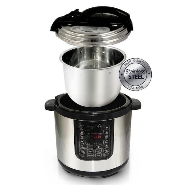 MegaChef 8.4 qt. Slow Cooker with Mini 0.6 Liter Warmer 985120189M - The  Home Depot